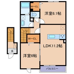 グランディオーソの物件間取画像